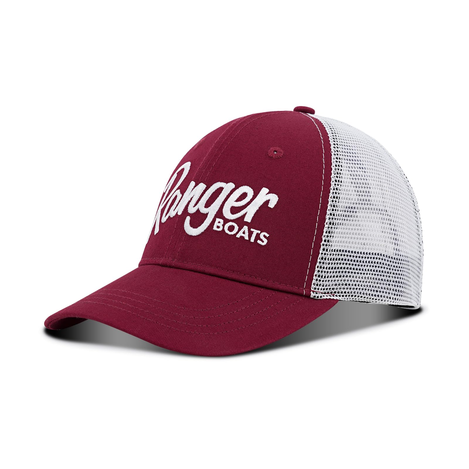 XGFYTHCF Boats Logo Mesh Hat Embroidered Unisex Adjustable Snapback Baseball Cap