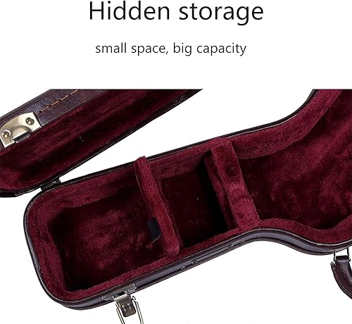 Miniatura 5 de Crossrock Estuche rígido para mandolina estilo F en marrón vintage (CRW620MFBR)