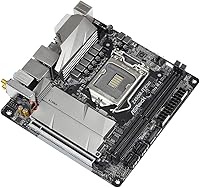 Vista 3 de ASRock Z490M-ITX/ac Admite procesadores Intel® Core™ de 10ª generación (Socket 1200) placa base