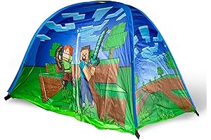 Minecraft Indoor Bed Tent Fort | Your Child's Dream Come True