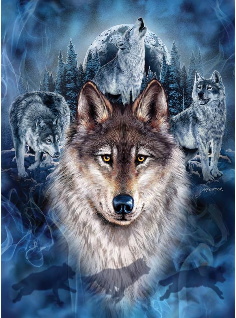 Anatolian Puzzle - Wolf Team, 1000 Piece Jigsaw Puzzle, #1079, Multicolor (ANA1079)