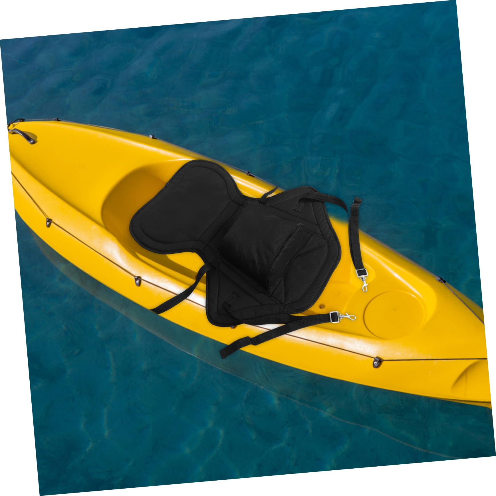 Asiento Inflable para Kayak Diseño Ergonómico y Tela Oxford Resistente, Cojín de Respaldo Acolchado para Uso Exterior en Actividades al Aire Libre