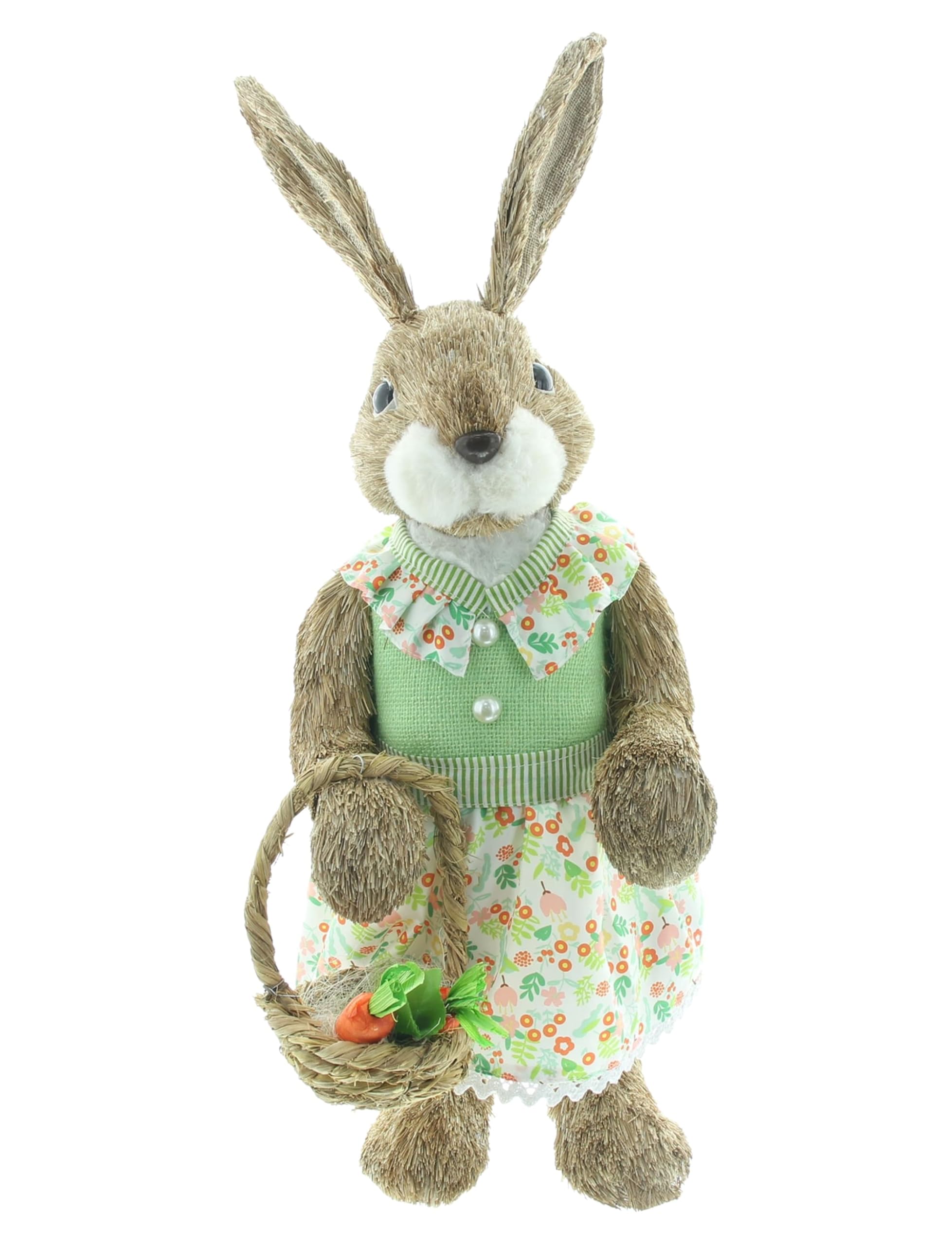 Dekoleidenschaft große Dekofigur Frau Hase 60 cm hoch, Osterhase, Osterdeko, Hasendeko