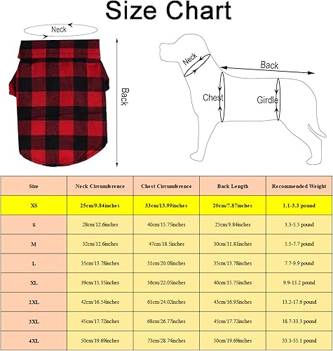 Miniatura 3 de Tongcloud Paquete de 3 camisas a cuadros para cachorros y gatos, camisa de perro a cuadros para perros grandes, gatos, fiesta de cumpleaños y fotos