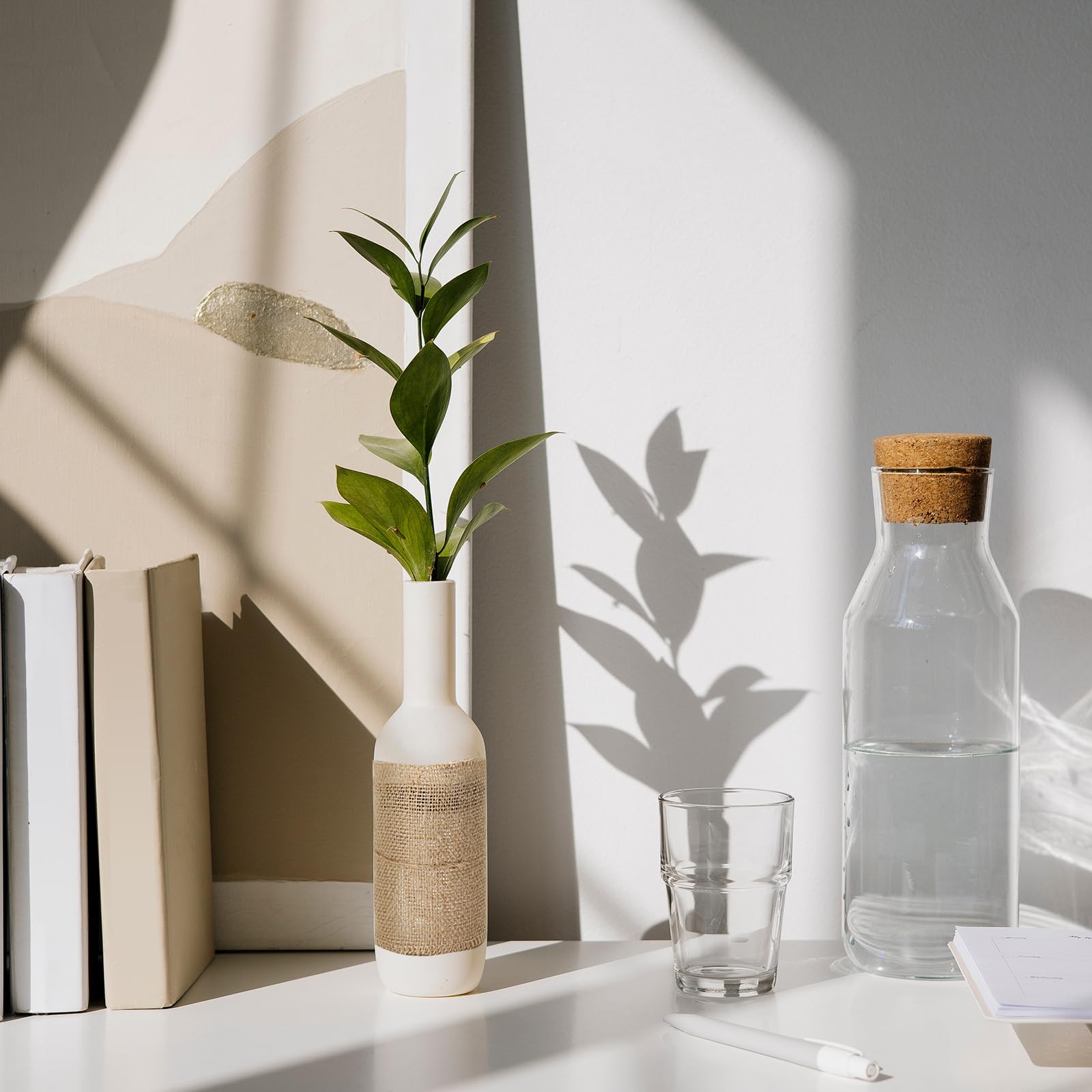 SENJEOK 12 Inch x 65 Feet Natural Jute Burlap Fabric Roll, 21 Yards, Gardening Burlap Table Runner Roll for Home - Image 7