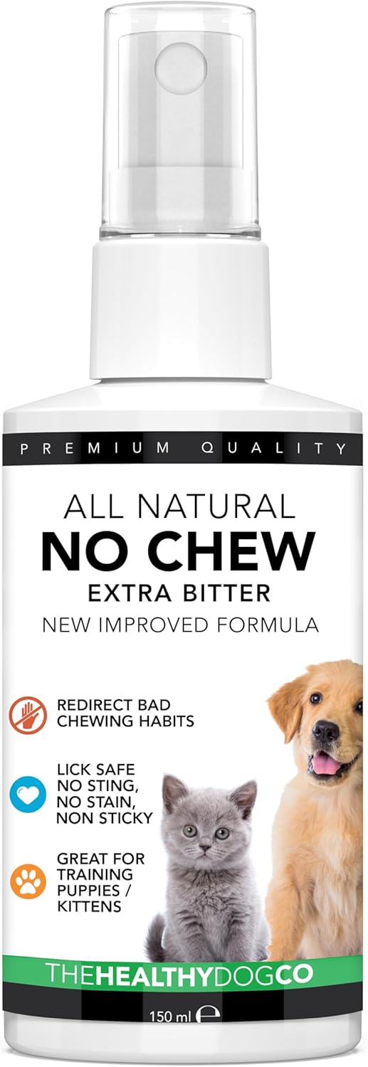 The Healthy Dog Co Anti Chew Spray for Dogs Dog Spray Deterrent