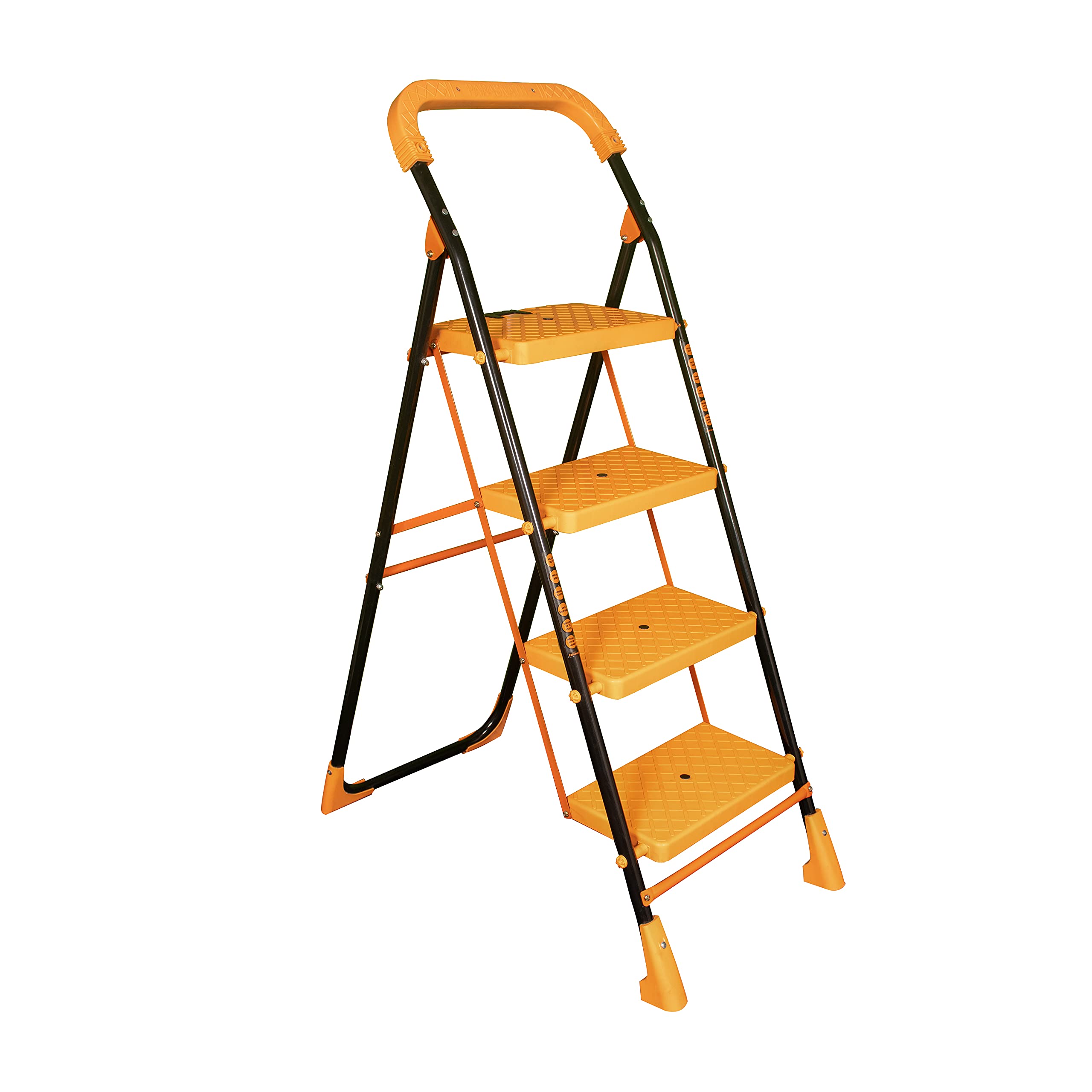 Parasnath 4 Step Kohinoor Mild Steel Foldable Ladder for Home - Wide Anti Skid Plastic Step Ladder for Extra Gripping 4.2 FT Ladder - Made in India (B098LLS4JY) Amazon Price History, Amazon Price Tracker