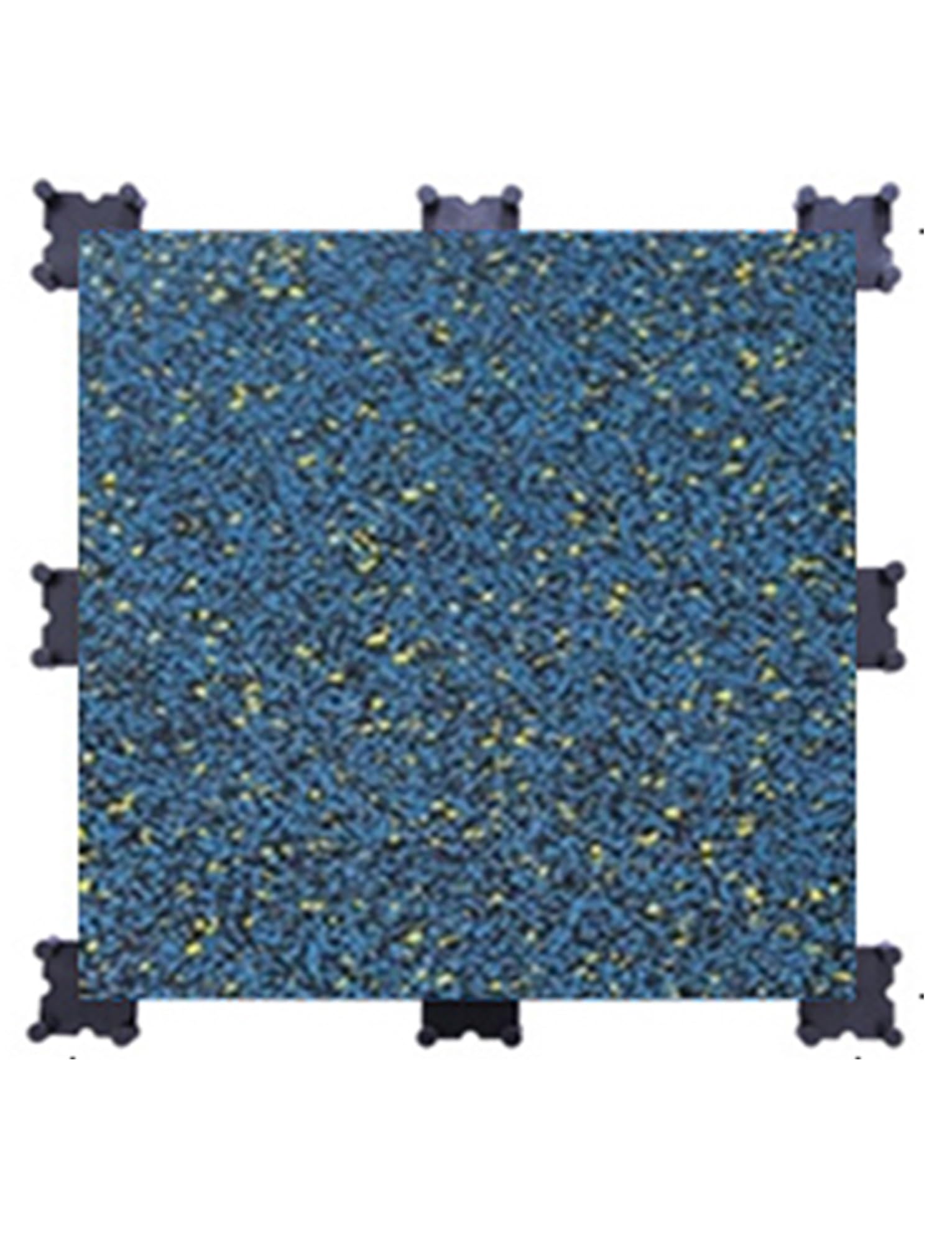 Piastrelle for pavimenti in gommapiuma antiurto da 20 pollici, tappetini ad incastro for palestra domestica, imbottitura for sala pesi e attrezzature for allenamento