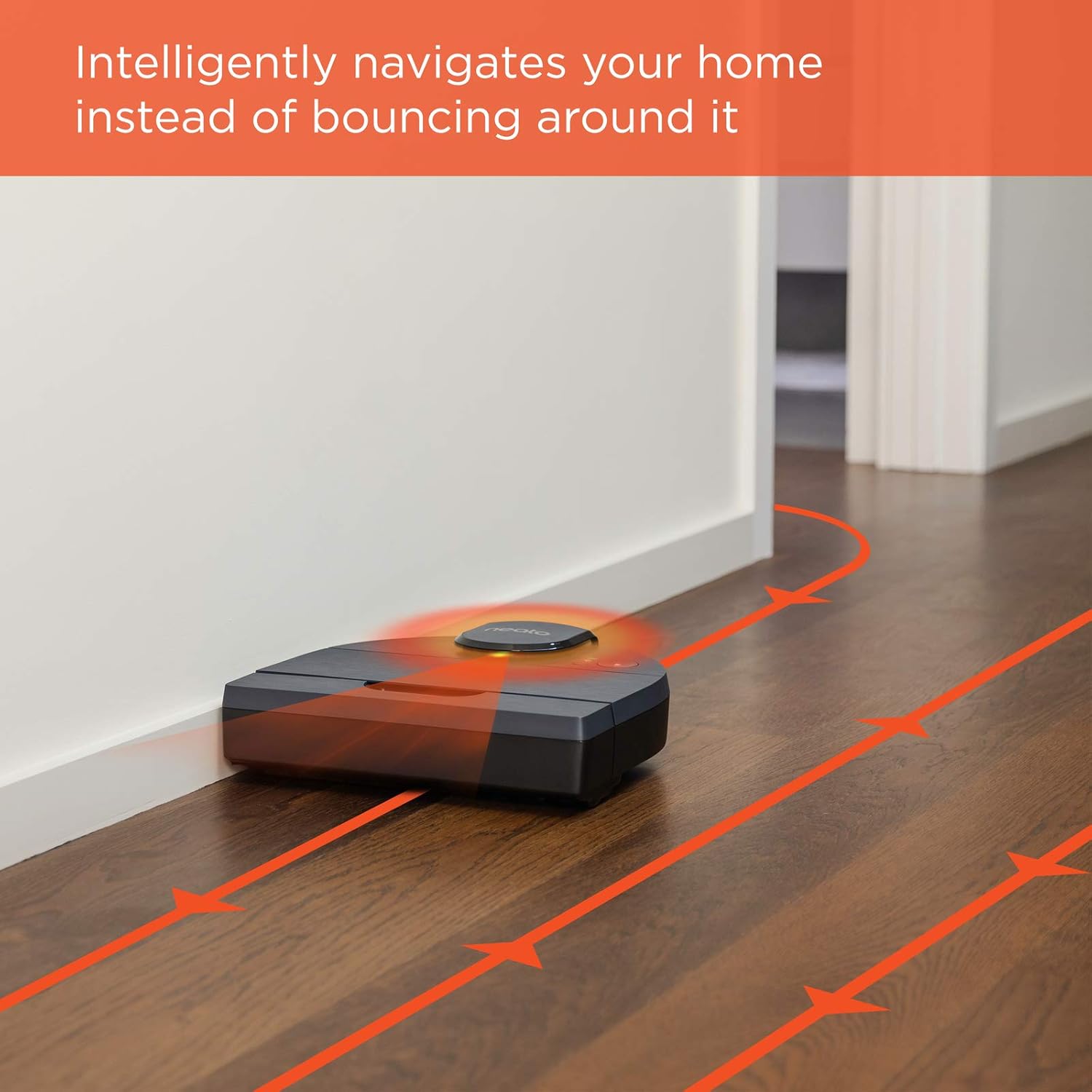 Neato Robotics Neato D8 Intelligent Robot Vacuum, Indigo : Everything Else