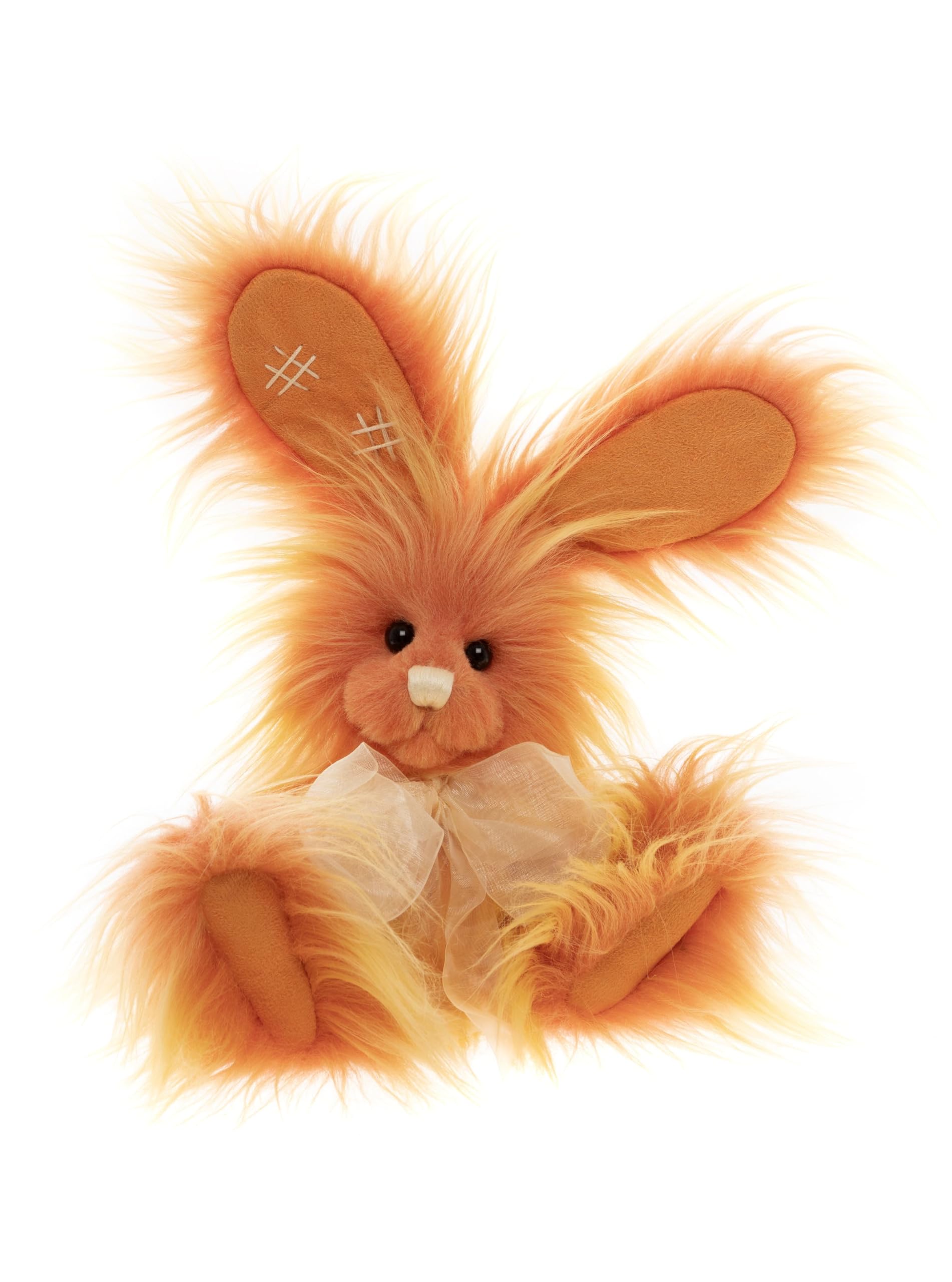 Charlie Bears Butternut Plush Bright Bunny Rabbit Collectable or Gift, Orange - Image 2