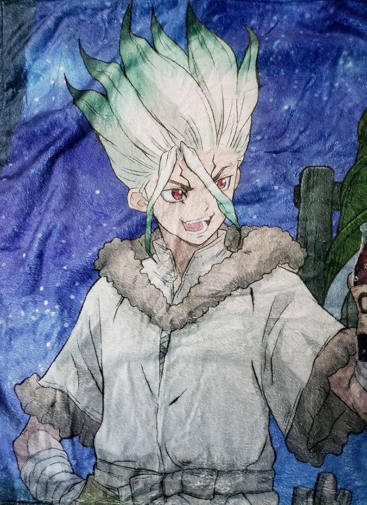 新品　ドクスト　Dr.STONE ブランケット　Dr.STONE　書き下ろし Amazon.co.jp: ドクスト Dr.STONE ブランケット Dr.STONE
