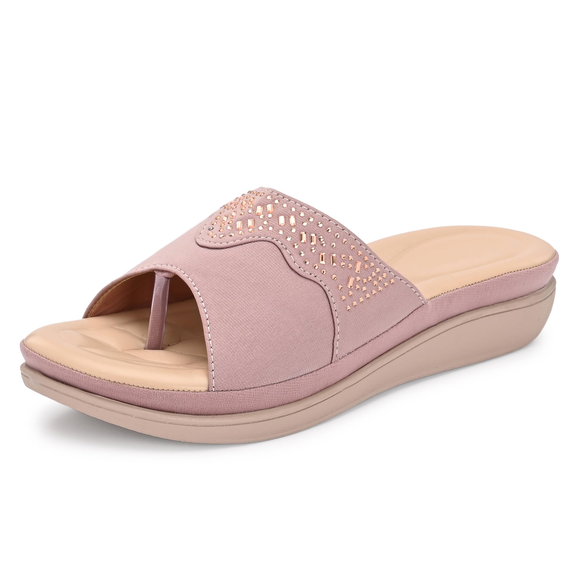 centrino Women's Sandals | Stylish Open-Toe Sleek Slip-On Chappals for Ladies | Soft Cushioned Footbed for Comfort | Elegant & Trendy Design | Lightweight and Durable Fashion Footwear 9340-picture-37