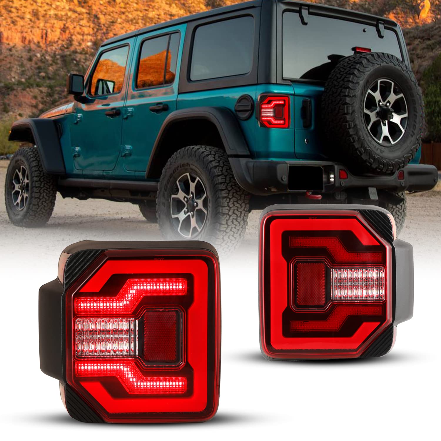 Amazon.com: CPW LED Tail Lights Assembly for 2018-2025 Jeep