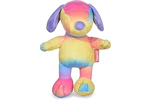 Peanuts: Love 6” Snoopy Rainbow Love Squeaker Pet Toy