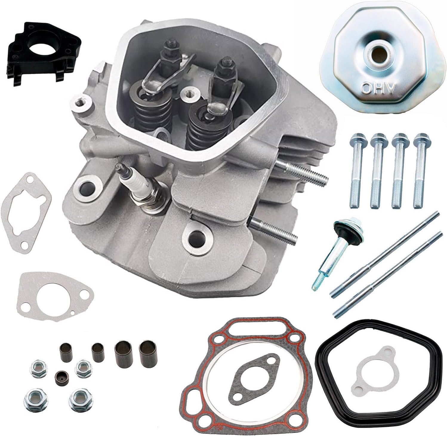 Kit De Démarrage électrique Wiyuer 12V Pour Honda GX340 11HP Et GX390 13HP (2011 Et Antérieurs) Avec Aimant, Volant D'inertie Et Moteur De Démarrage électrique
