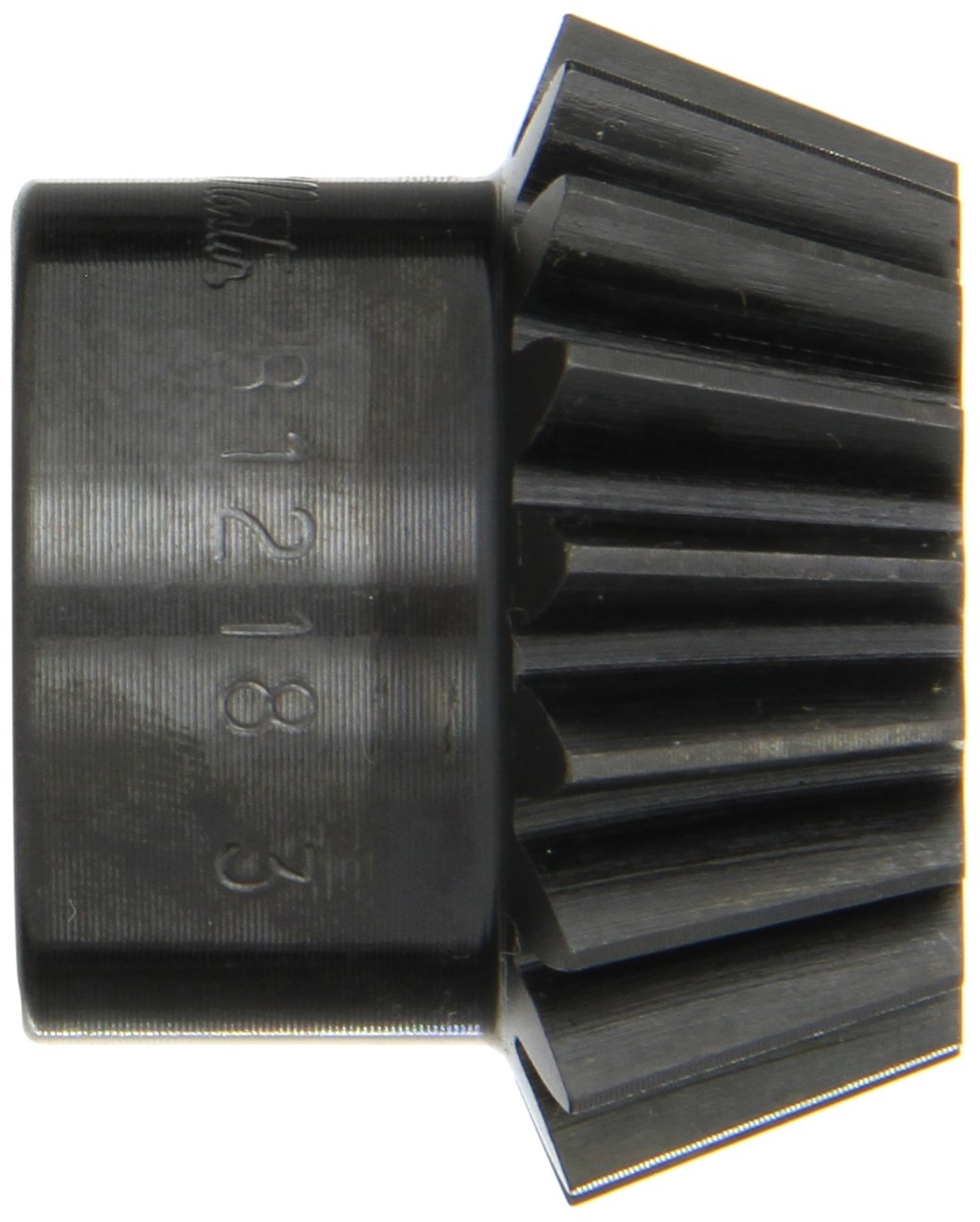 Martin B1218-3 Bevel Gear, 20° Pressure Angle, Cast Iron, Inch, 0.600" Face, 1/2" Bore Diameter, 1.5 Pitch Diameter, 1.72" Outer Diameter, 18 Teeth
