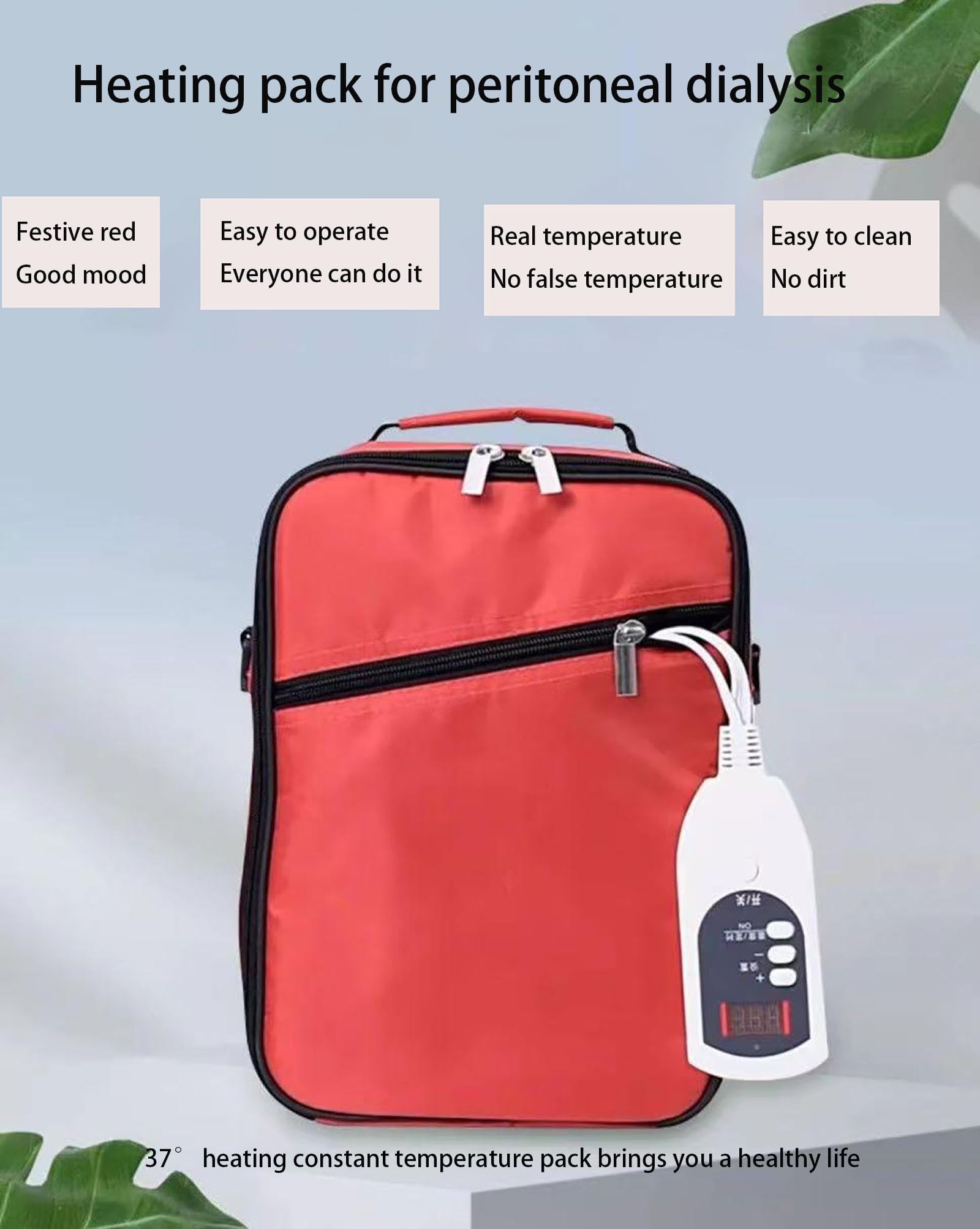 Borsa Termica Portatile Multifunzione con Controllo Intelligente della Temperatura, Regolabile per casa e Auto, capacità 2,5 l, Riscaldamento rapido per liquidi