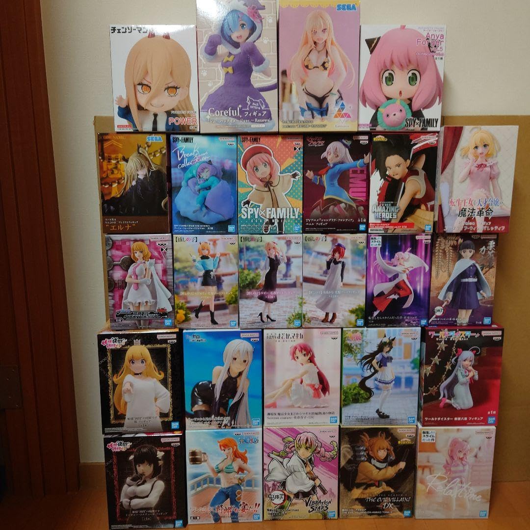 Amazon.co.jp: アニメ ヒロイン 美少女系 フィギュア まとめ売り 26個 