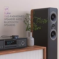Vista 4 de Esinkin Receptor de audio inalámbrico para sistema de sonido de transmisión de música, funciona con teléfonos inteligentes, tabletas y automóvil