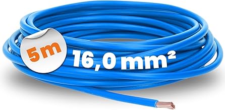 Lapp 4520026 H07V-K 16.0 mm² Blue Flexible Wiring Cable PVC Single Wire I Stranded 16 mm² I Wiring