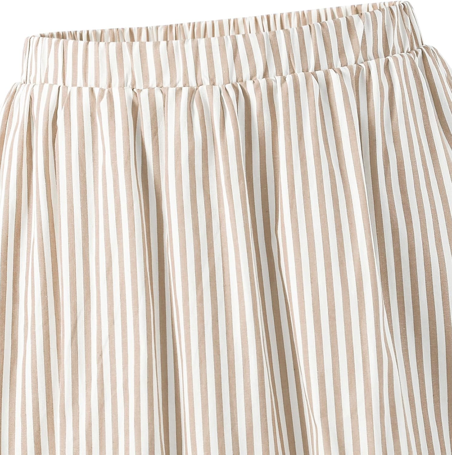Girls 2 Piece Outfit Cotton Shorts Set Striped Sleeveless Top with Bows and Bubble Shorts Summer Casual Clothes