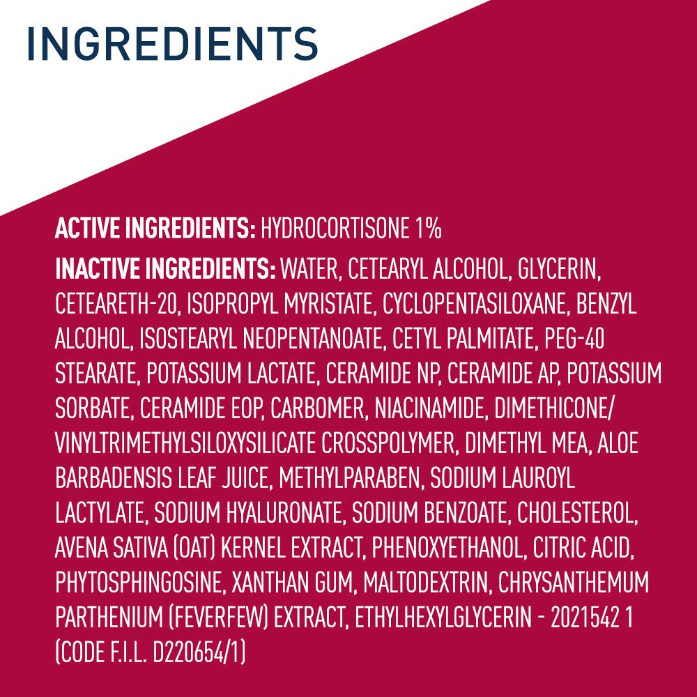 Buy CeraVe Hydrocortisone Cream 1 Anti Itch Cream With Temporarily