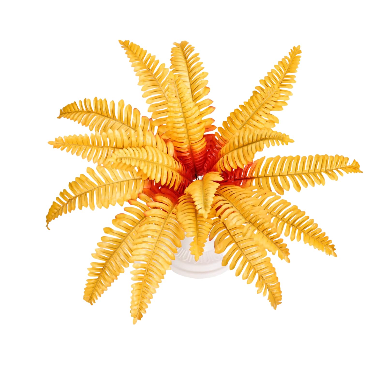 Elnwnnkc Display Styling Fern Decor Artificial Fern Plant for Shelf, Entryway and Event Backdrop Greenery Accent for Home Faux Decor Greenery Accent Shelf Styling Entryway Artificial Foliage Piece