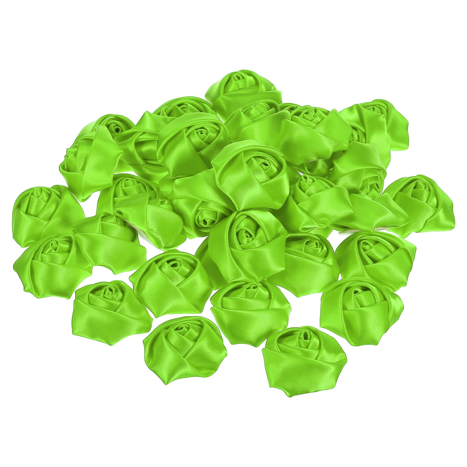 PATIKIL 1.6" Satin Ribbon Roses