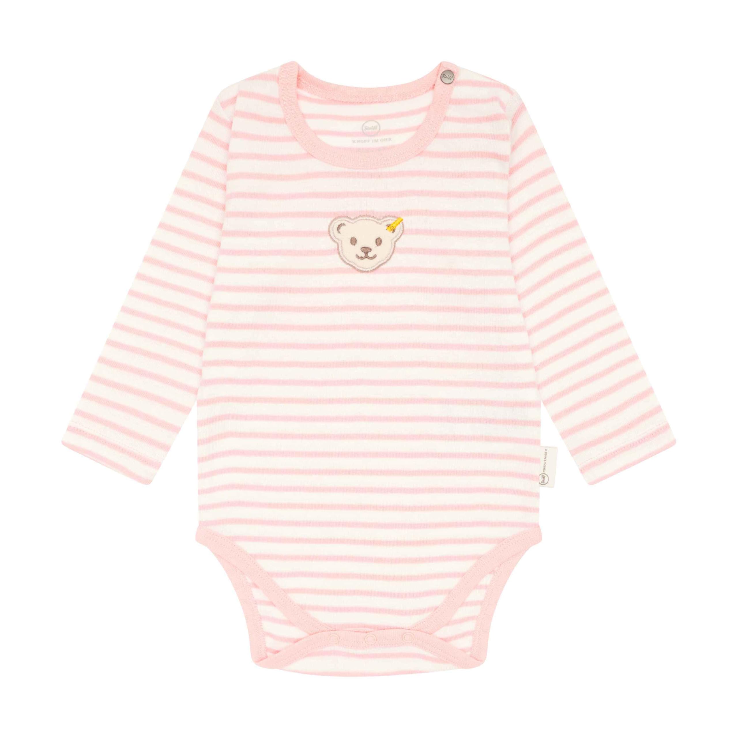 Steiff Unisex Baby Body Amerikanischer Kragen Langarm Unterwäsche (1er Pack)