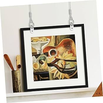 #絵画  #水墨画:吊り下げワイヤー&金具付き Amazon | iplusmile 1 セット の画像吊り下げワイヤー 絵吊り