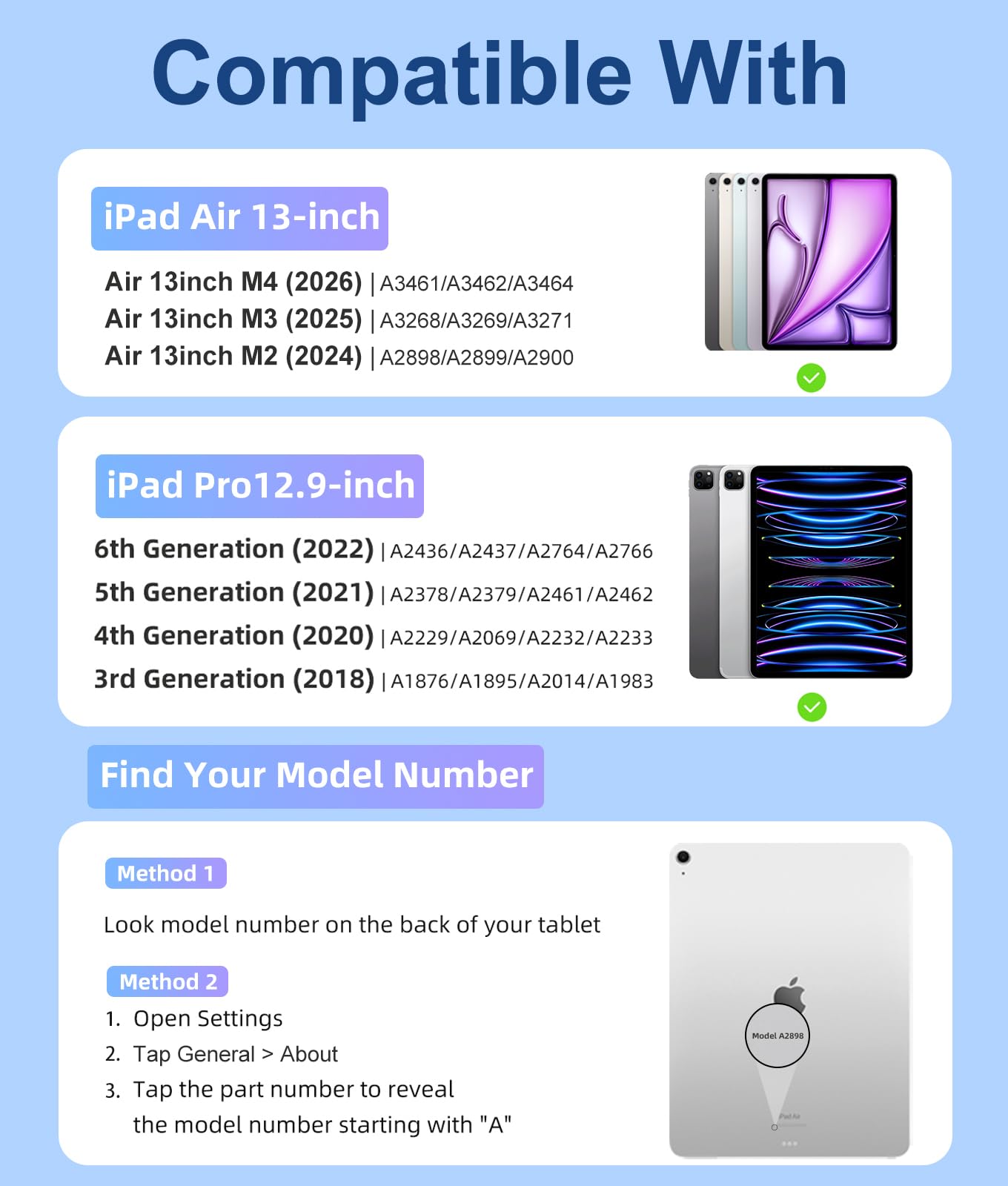 Cassa iPad Air 13
