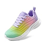 Girls Boys Shoes Kids Lace up Tennis Sparkle Glitter Athletic Running Sneakers