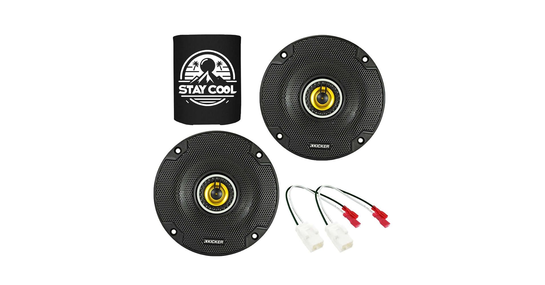 Amazon.com: KICKER Speakers 4 inch for Jeep Wrangler JL 2018-2023