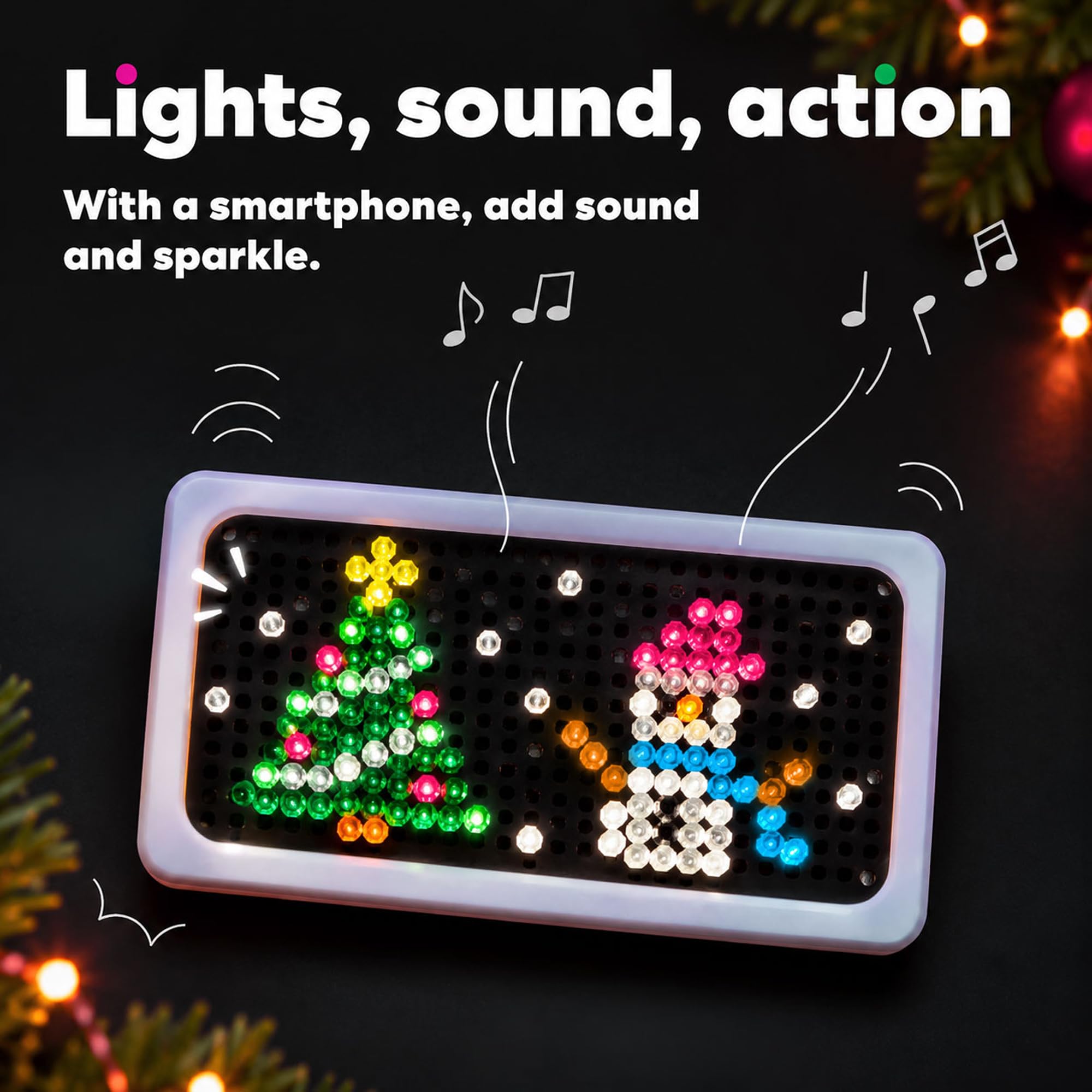 Pixel Art Lightbox Kit - Glow in the Dark Fun! -4