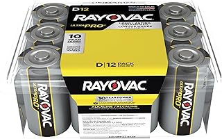 Rayovac Ultra Pro Alkaline D Batteries, 12 Pack