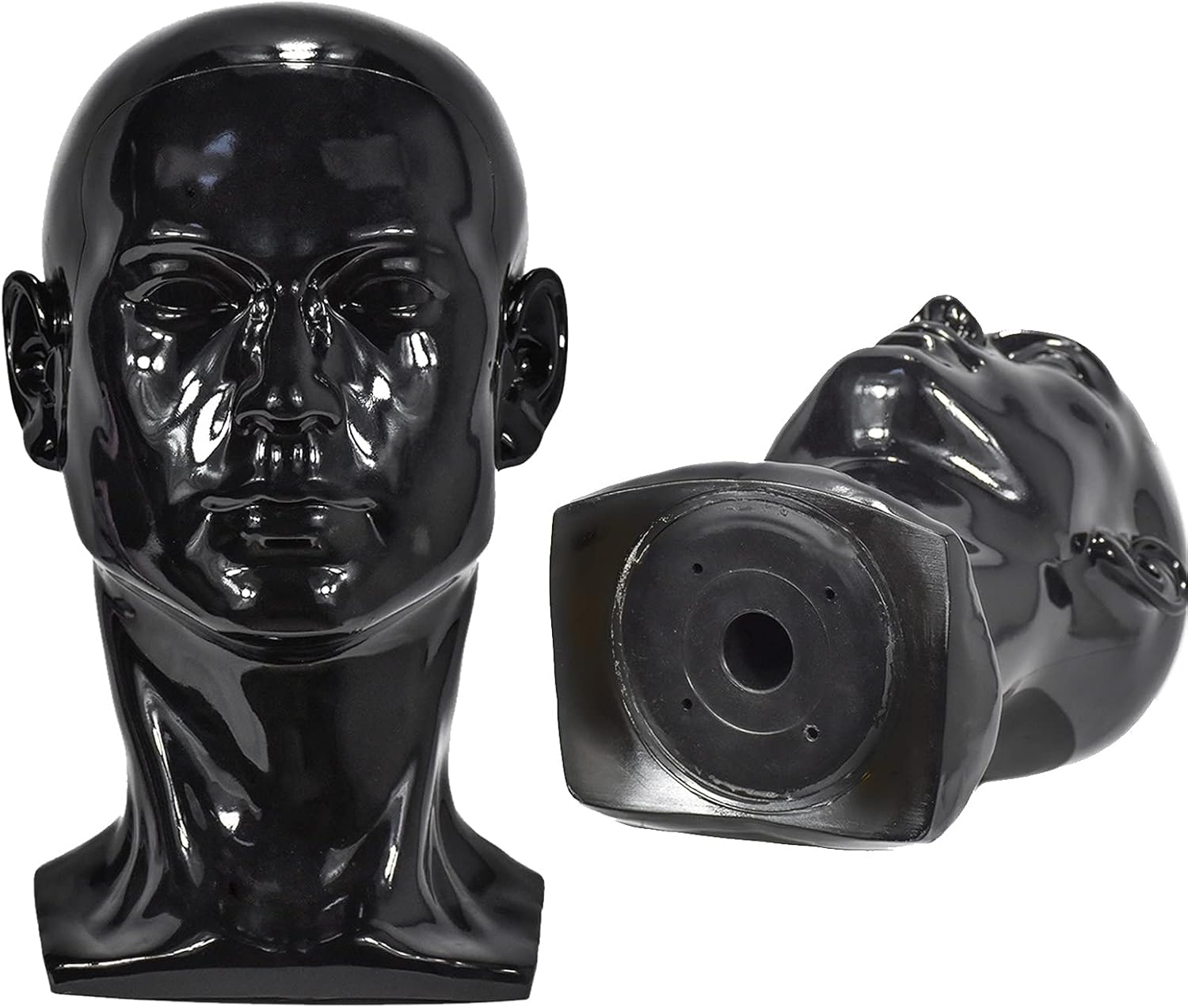 CFMY Mannequin Head Male Wig Head Stand Professional Manikin Head for