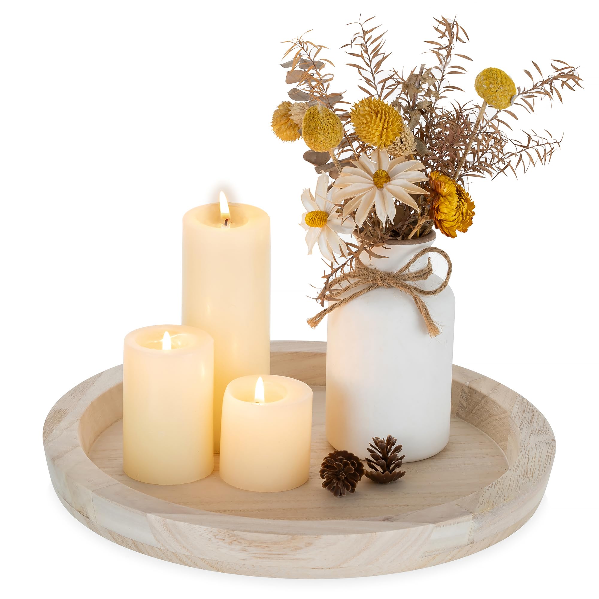 Porta Velas Decorativas Portavelas De Madera, Plato De Madera, Plato  Decorativo Para Velas, Soporte Para Velas, Para Velas De Bautizo,  Decoración Del Hogar, Decoración De Bodas, Decoración De Restaurantes,  Color Negro Bandejas, image size:2000x2000