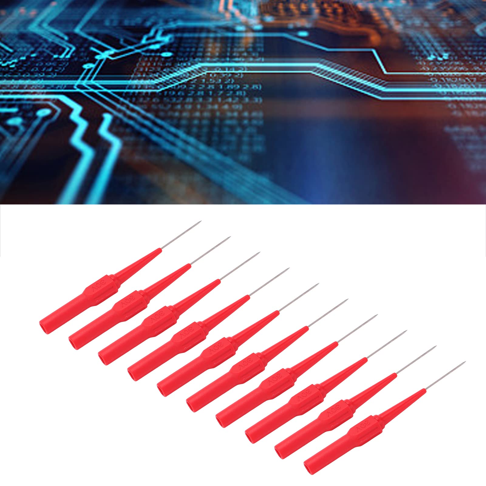 Electronic Test Points Uxcell 100pcs P75-A2 Test Probes - 1.0mm Dia 16 ...