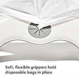 OXO Tot 2-in-1 Go Portable Potty with Travel Bag, Travel Potty Seat for Toddler