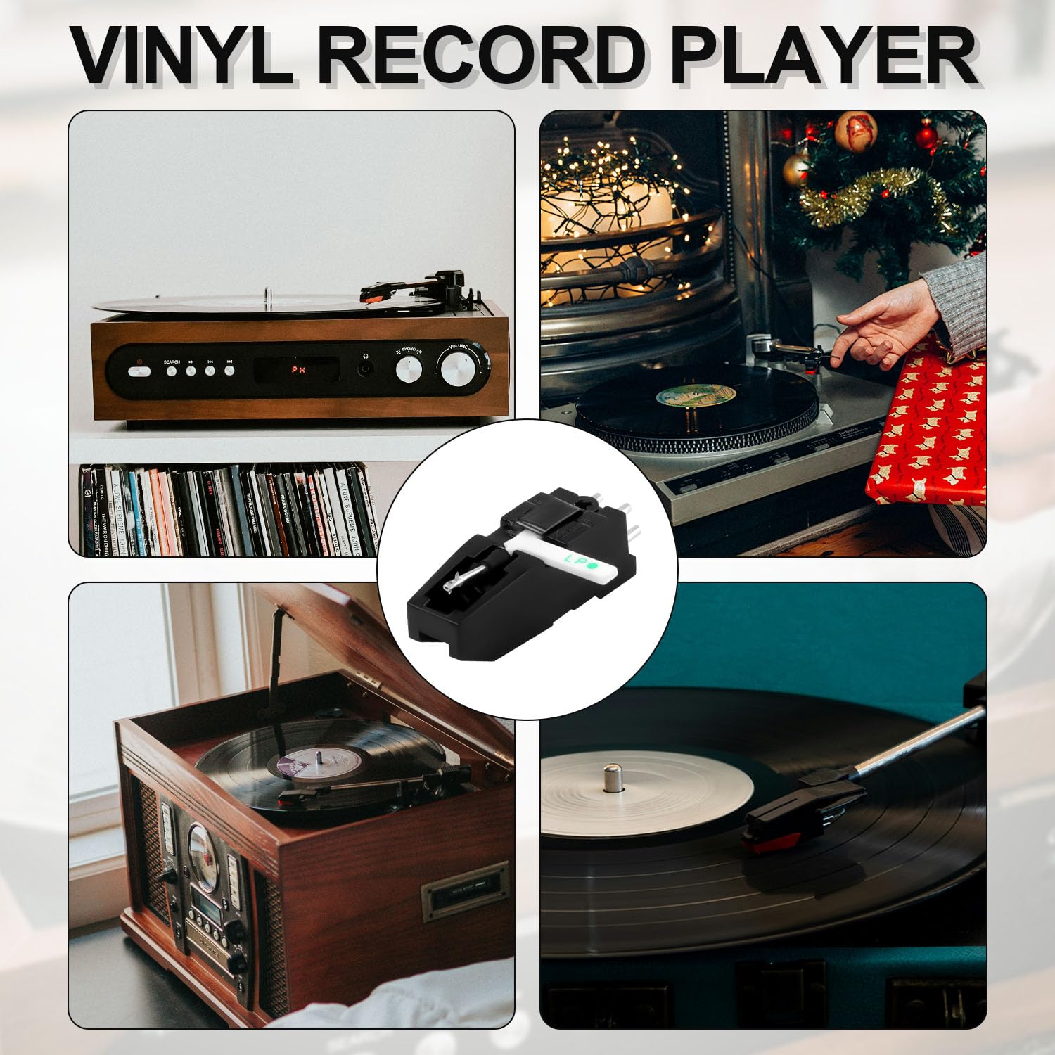 Amazon.com: Turntable Cartridge Replacement, 1.23x0.71 Inch