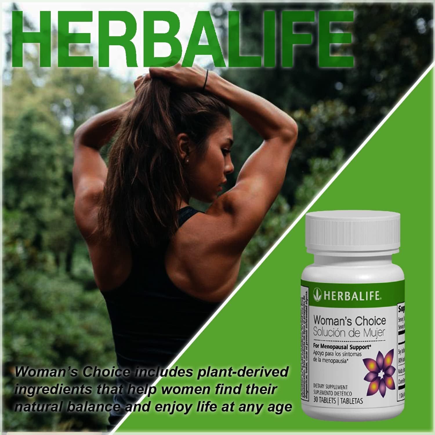Buy Herbalife Woman’s Choice Blend of Soy Isoflavone, Kudzu Extract