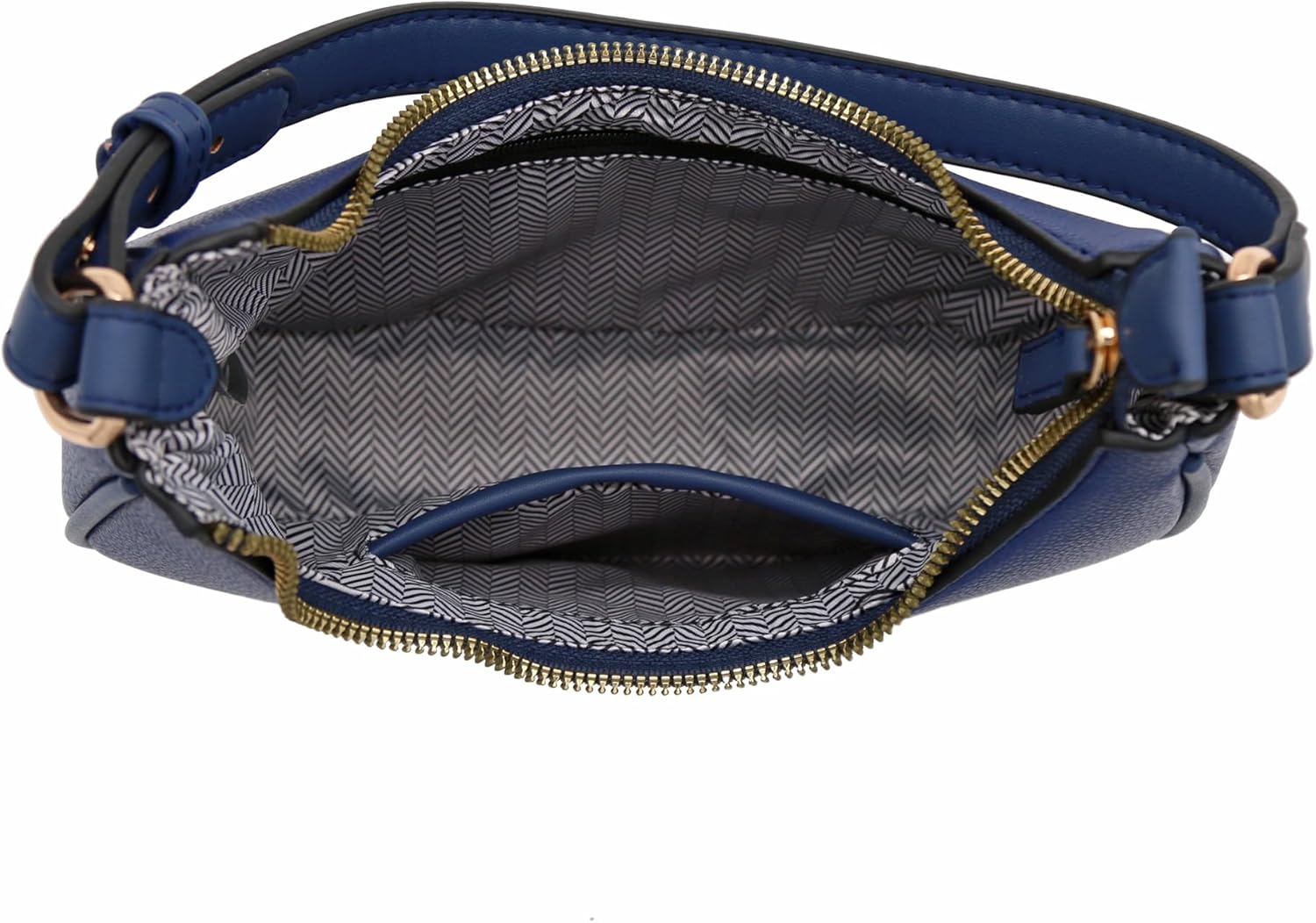 FashionPuzzle Small Crescent Shoulder Bag Underarm Purse - Image 7