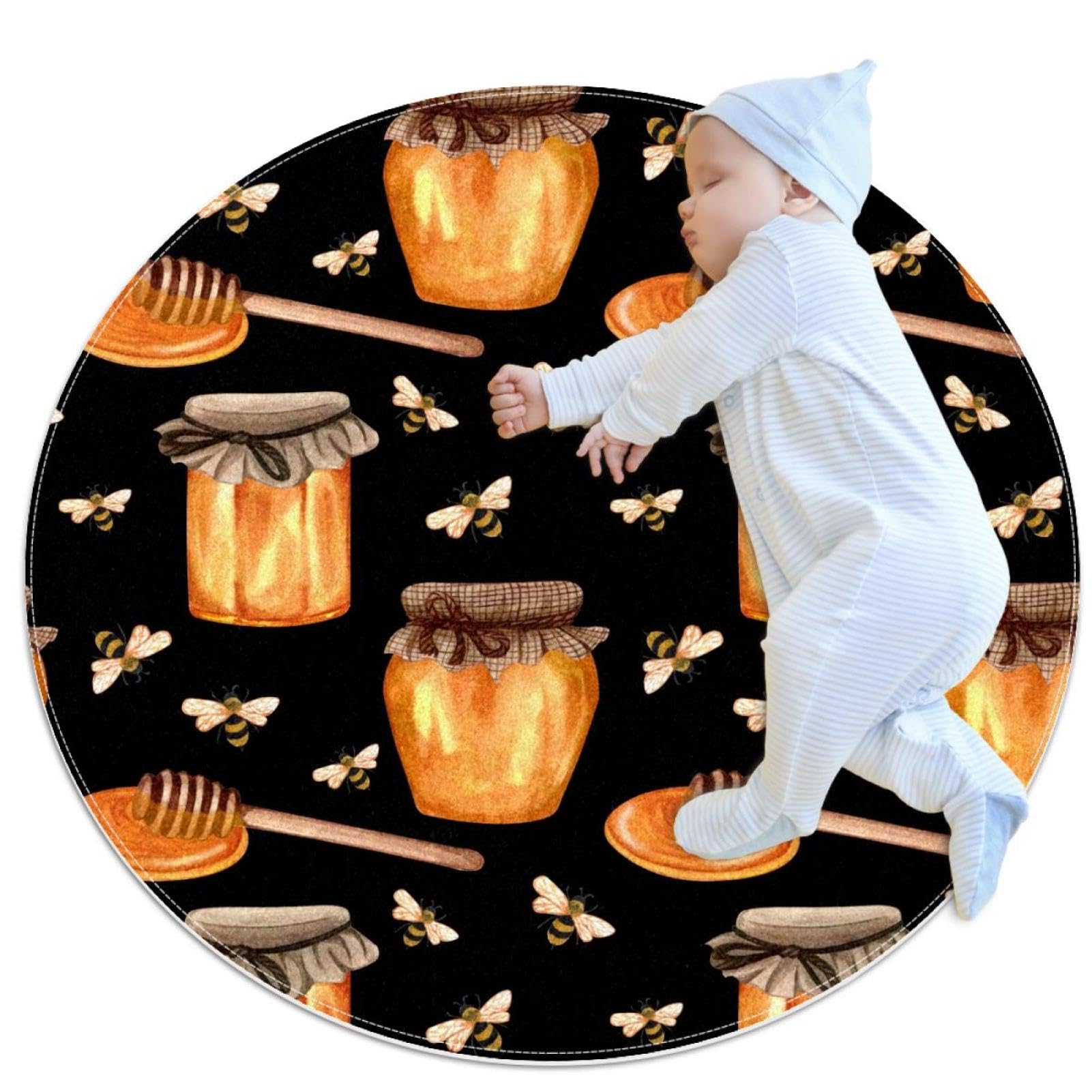 Tapis de salle de bain abeilles volantes pour créer un nid douillet dans la chambre d'enfant