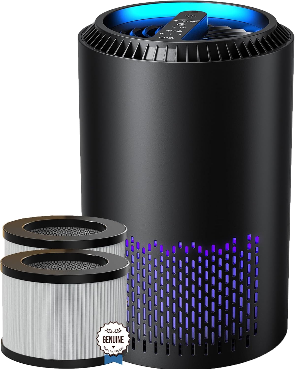 AROEVE Air Purifiers with 3 Filter(1 Basic Version & 2 Smoke Remove Version)