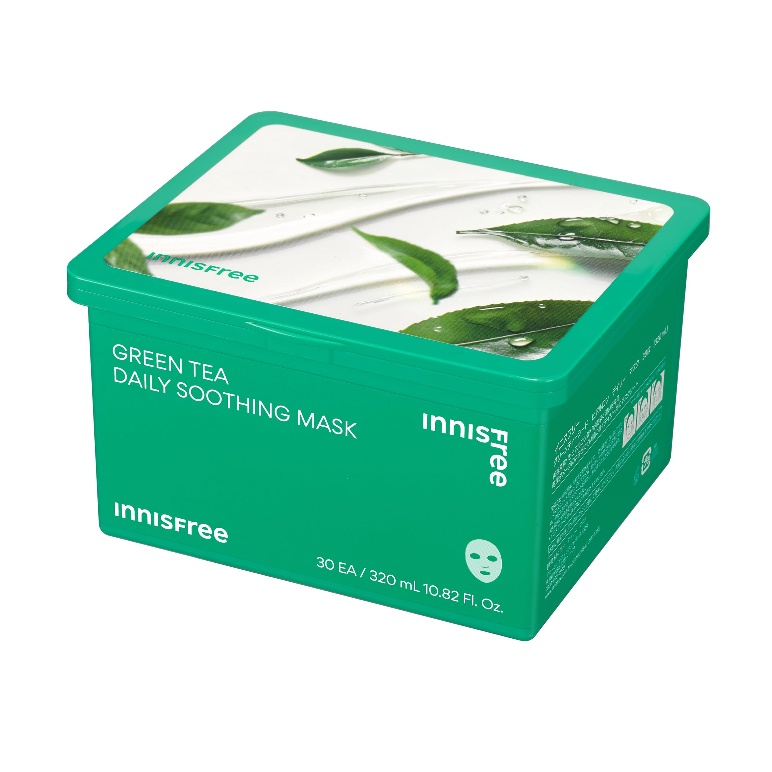 新品‼︎ innisfree♡グリーンティー デイリーマスク30枚×4個セット Amazon.co.jp: イニスフリー(innisfree) gel mask - 正規品 【イニス