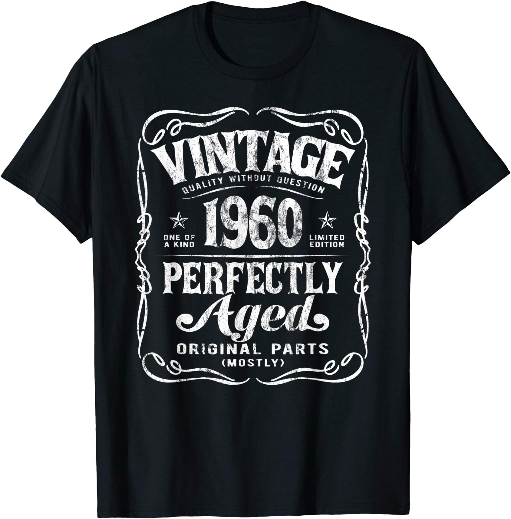 BORNVintage Made in 1960 Classic 65th Birthday T-ShirtOEKO-TEX STANDARD 100