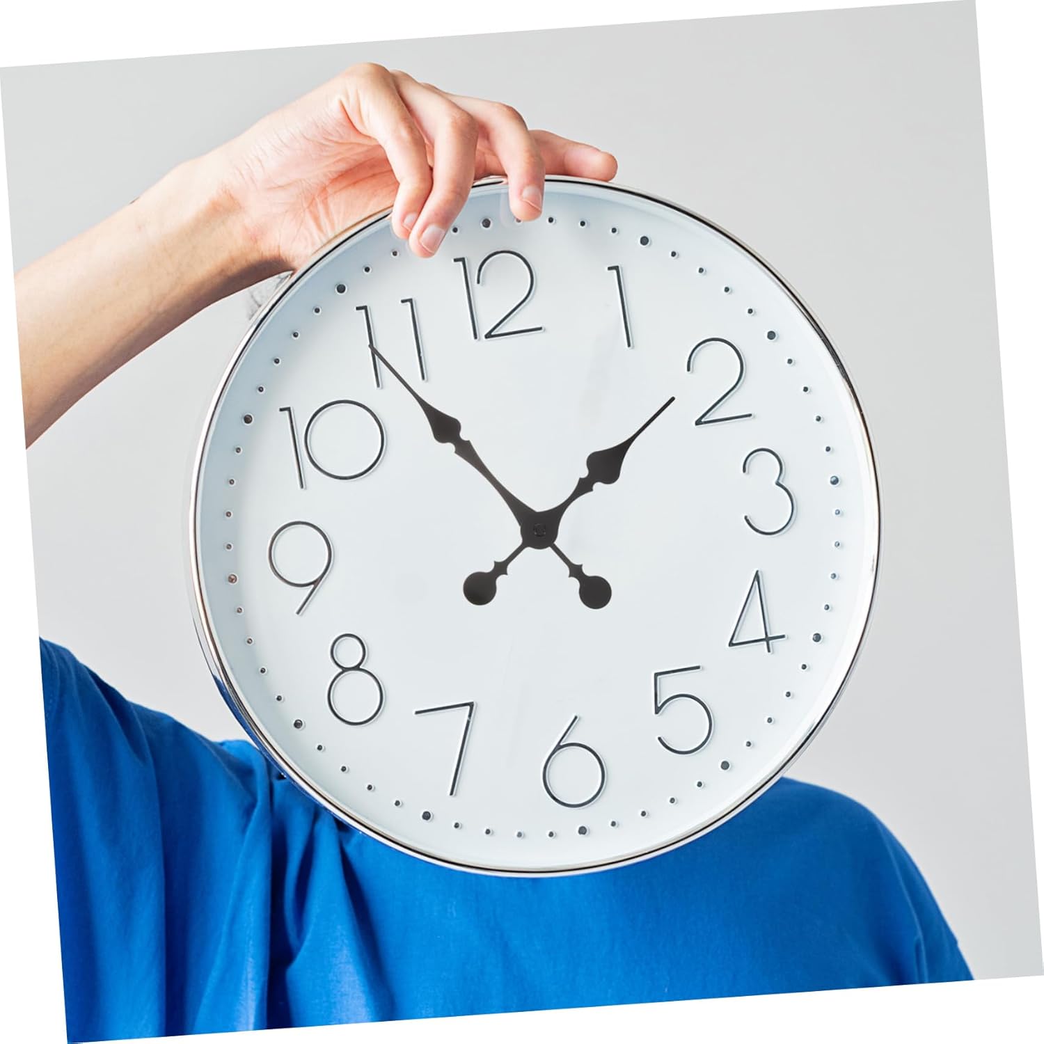 DOITOOL 75sets Mute Replacement Clock Clock Accessories for Repair and Lightweight Plastic Easy to Install