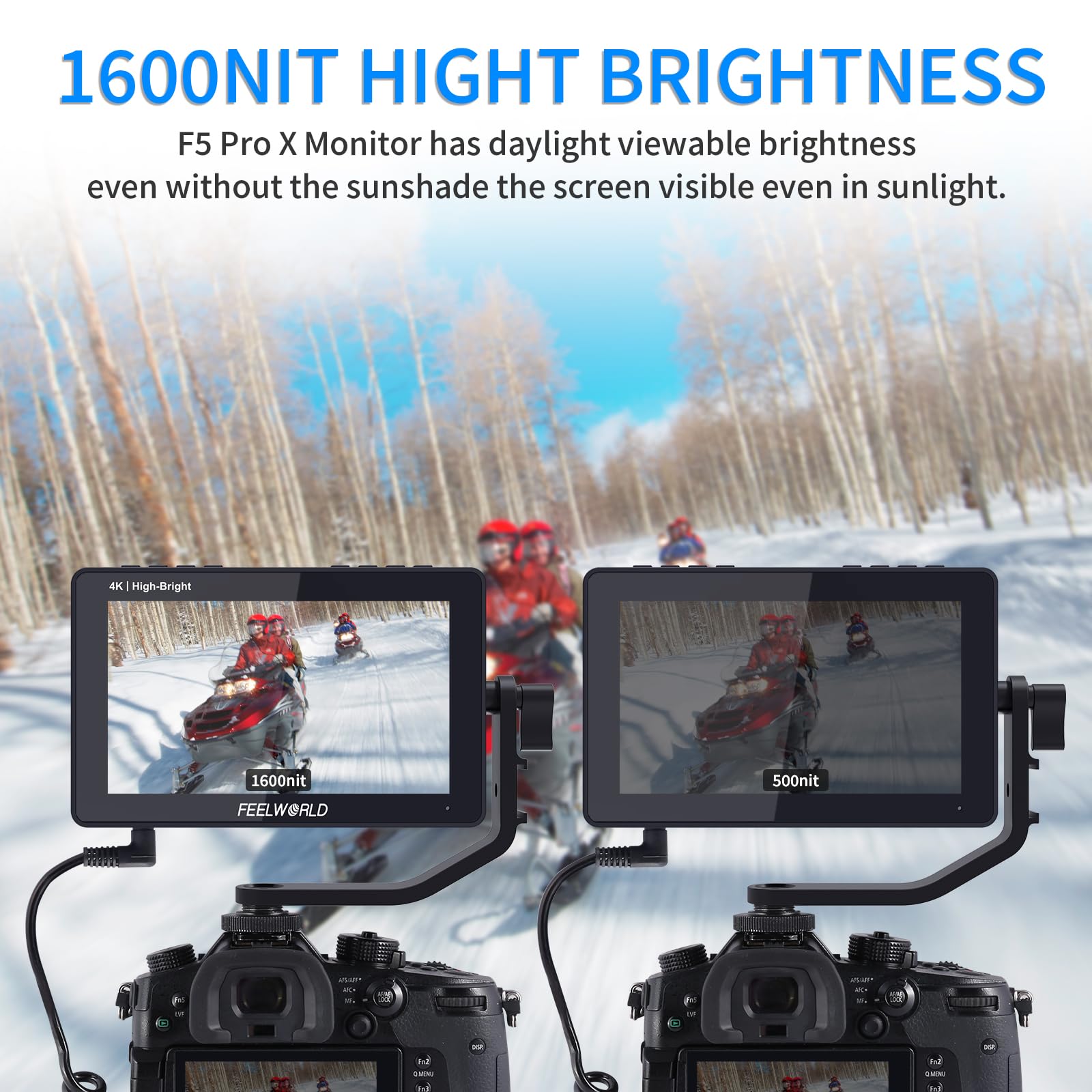 Amazon.com : FEELWORLD F5 Pro X 5.5'' Touch Screen DSLR Camera