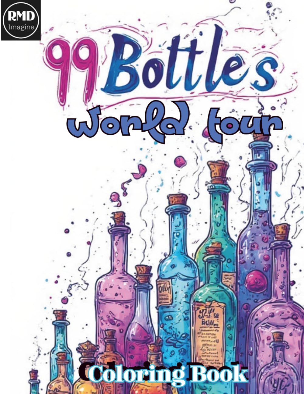 99 Bottles: World Tour Coloring Book