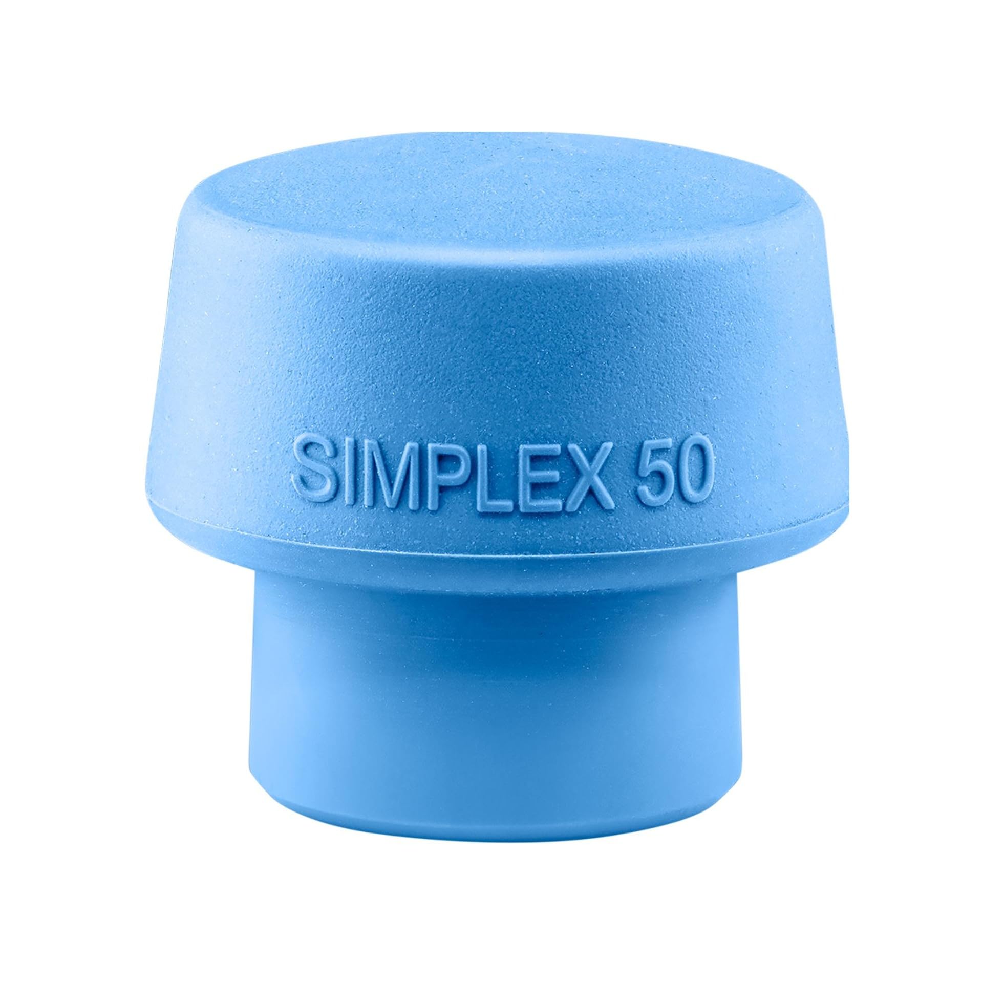 Halder Blue 3201.051 Tpe-Soft (Blue) Non Marking Oversized Insert For Simplex Mallets 50Mm